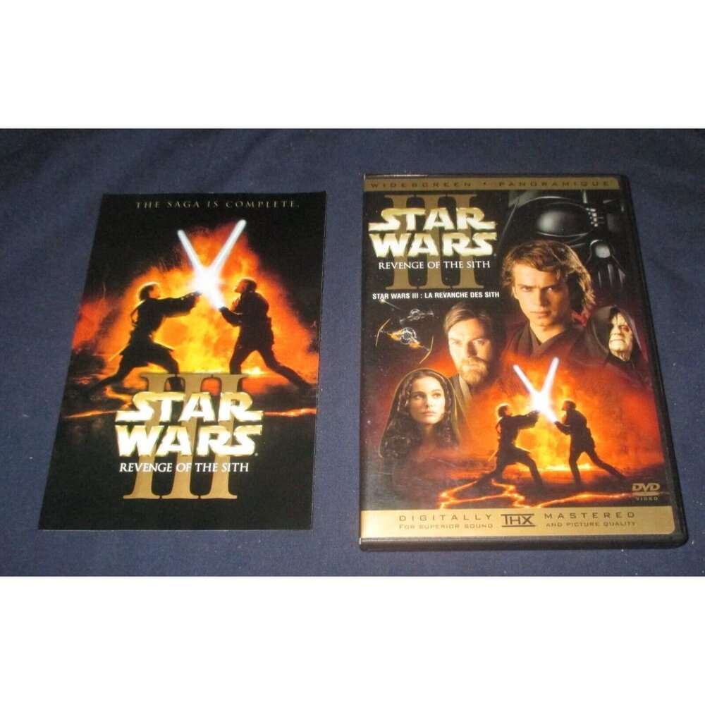 Star Wars Episode III: Revenge of the Sith (DVD, 2005, 2-Disc Set, Canadian)